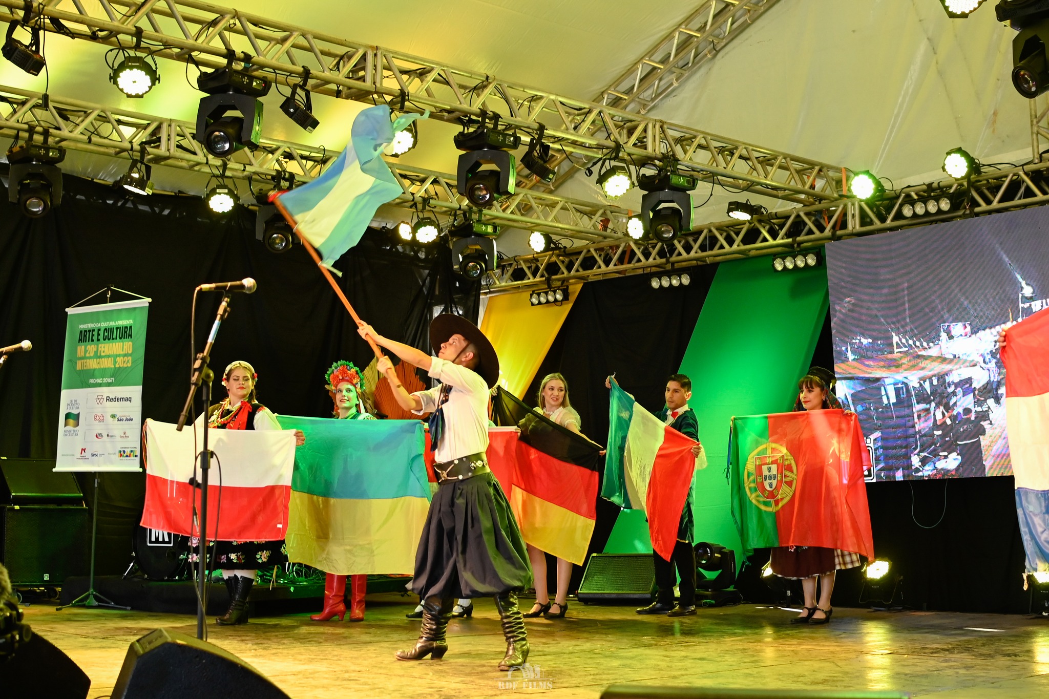 La Fiesta Nacional del Inmigrante dijo presente en la Fenamilho Internacional