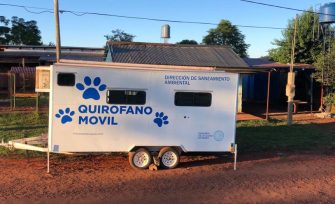 El Quirófano Móvil está trabajando hoy en Villa Osorio de Oberá