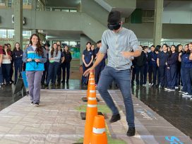 OBERÁ: Experimento social con realidad virtual las consecuencias del alcohol el conducir 