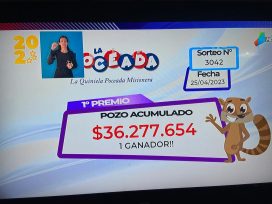 Ganador de la poceada Misionera se llevo casi 37 millones