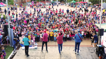 “Gurises Felices” festejó su 14 aniversario junto a las familias de San Vicente con una fiesta llena de color