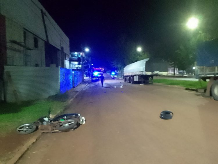 Un motociclista falleció en un siniestro vial ocurrido en Jardín América