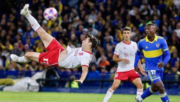 Con un impresionante gol de Boselli, Estudiantes le ganó a Boca