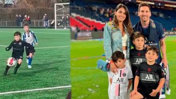 Un video de Mateo Messi que demuestra que heredó los dones de su papá, Míralo acá