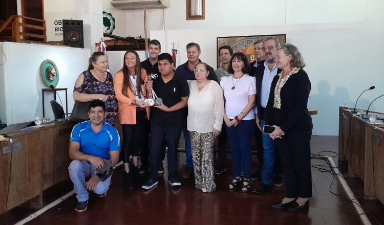 El Concejo Deliberante otorgó un subsidio no reintegrable, para que el deportista Brandon Almirón