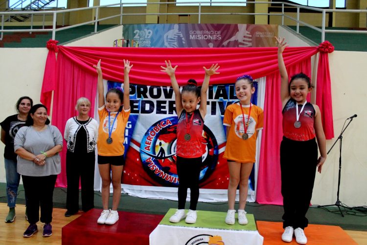 OBERA: 150 atletas fueron parte del primer Torneo Federativo de Gimnasia Aeróbica 