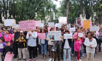 Marcha por Griselda, familiares y amigos de la periodista salieron a la cale a reclamar justicia