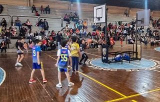 Se llevo a cabo una excelente jornada del Encuentro Provincial de Mini Básquet