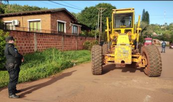 Falleció un peatón tras ser embestido por motoniveladora en Puerto Piray