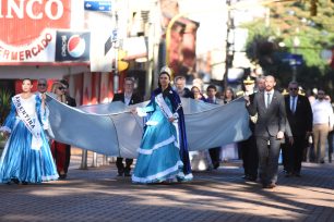 Como celebró Oberá el día de la Patria
