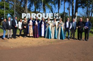 Representantes de la Polfest Internacional vinieron a Oberá a realizar el lanzamiento de su 16a edición
