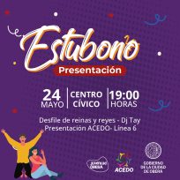 OBERÁ: Presentación de “ESTUBONO”, un desfile de reinas y reyes, música en vivo el centro cívico