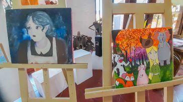 OBERÁ: “Expresiones”, muestra artística en la Casa de la Cultura 