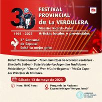 Se viene la 30º Edición del Festival Provincial de la Verdulera en Oberá