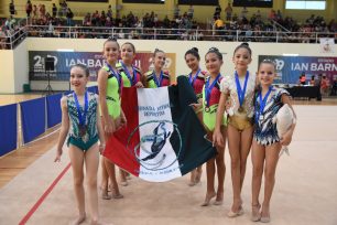 Gran convocatoria en la primera Edición de la Competencia Provincial de Gimnasia Rítmica 