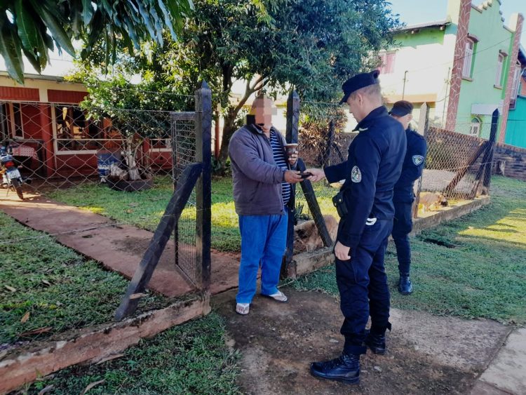 Policía de franco halló una billetera con 60 mil pesos y ubicó a su dueño, un jubilado de la colonia