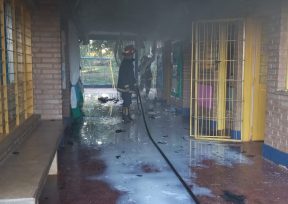 LOS HELECHOS: La policía investiga el intento de robo e incendio en el predio del NENI