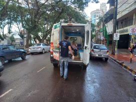 Dos heridos en accidentes sobre la Avenida Sarmiento de Oberá