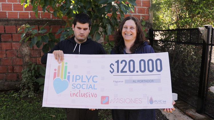 Un nuevo Ganador del Inclusivo es de Alem, con el premio cumplirá el sueño de su hijo