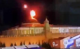 Dos drones con dirección al Kremlin intentaron asesinar al presidente de Rusia, Vladimir Putin