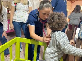 OBERÁ: Residentes de Pediatría visitaron el Hogar Mitaí 