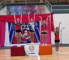Resultados del Torneo de Gimnasia Aeróbica de Oberá