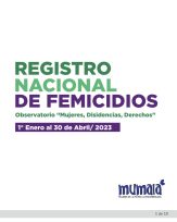 Entre enero y abril del 2023 se cometieron 160 muertes violentas en Argentina