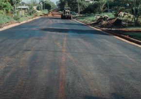 Se completaron los trabajos de arreglos en la avenida Perón, de Oberá