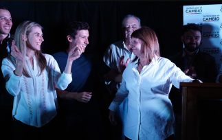 Patricia Bullrich vino a Misiones y paso por Oberá, Puerto Iguazu y Posadas, acompañando a sus candidatos