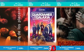 Cartelera Cine Teatro Oberá – Espacio Incaa del 31 de mayo al 4 de junio