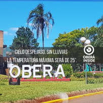 Sigue el buen clima en Oberá