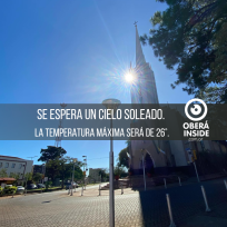 Mañanas frías y mejoran en la tarde, temperatura mínima de 10º