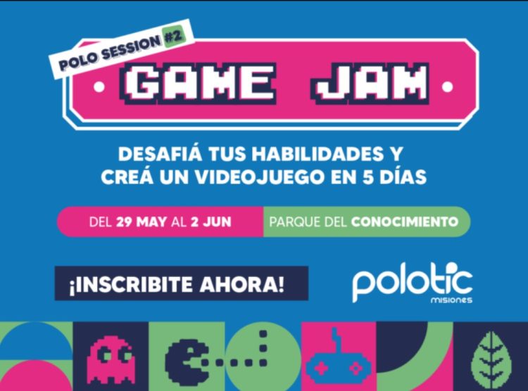 Game Jam del Polo Tic Misiones, el desafío para crear un videojuego en 5 días, como inscribirte AQUÍ