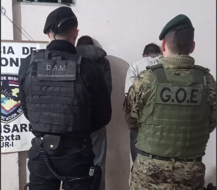 Detuvieron a dos delincuentes con múltiples antecedentes que atacaron a un sereno