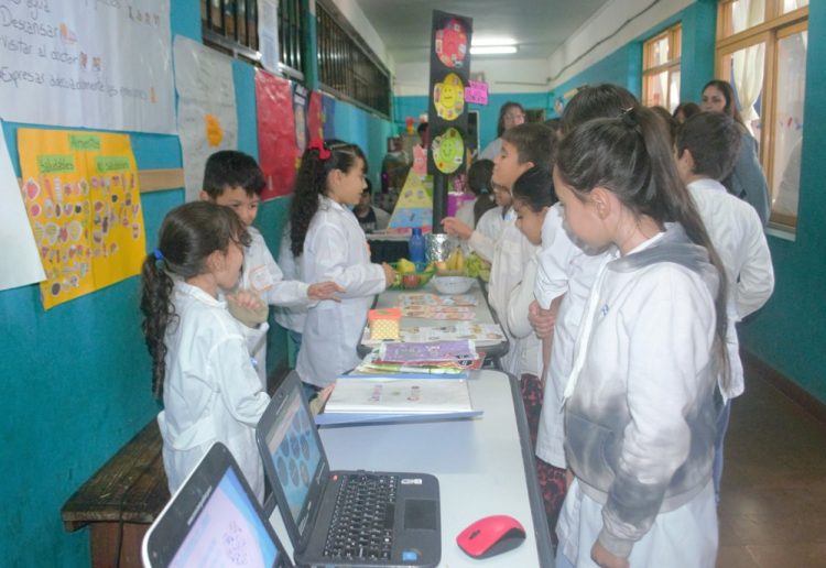 Los niños del primer ciclo de la Escuela Nº 667 participaron de la Feria de Ciencias y Tecnología