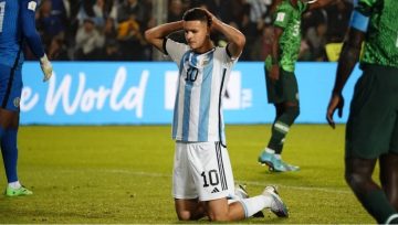 La Selección Argentina quedo eliminada dl mundial sub 20, perdió contra Nigeria 2-0