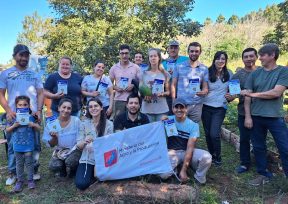 Productores y productoras de los municipios de Colonia Aurora y Jardín América se beneficiaron con 75.000 semillas de mamón