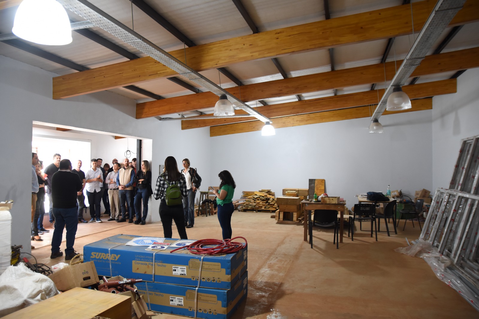 Avanzan las obras del espacio INN de la Facultad de Arte y Diseño de Oberá