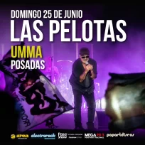 Las Pelotas llegan a Posadas en su nueva gira, para celebrar los 20 años de su disco “Esperando el Milagro”
