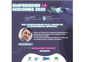 Dos eventos unidos en un día apuntados a los emprendedores, Premio Joven Empresario Misionero y Emprender IA Misiones 2023