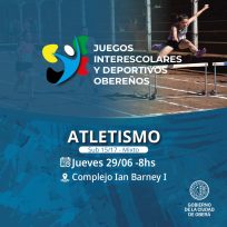 La próxima semana inicia el Atletismo Obereños 2023
