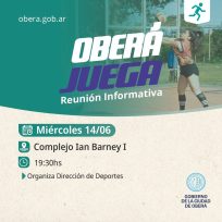 Reunión Informativa – Oberá Juega