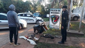 Cayó una banda de seis hombres que robaban motos, desarmaban y vendían las partes
