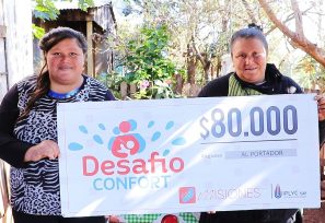 Una nueva ganadora del Desafío Confort, planifica compras y arreglos en la casa con el dinero del premio
