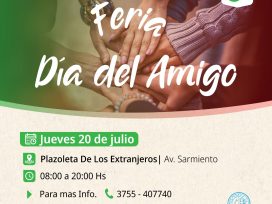 OBERÁ: Se viene la Feria «Día del Amigo», en la Plazoleta de los Extranjeros