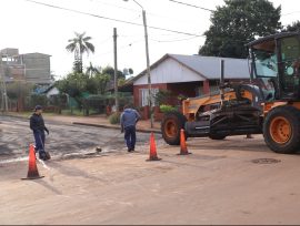 El Intendente Hassan recorrió diferentes obras que se ejecutan en Oberá