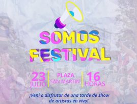 Este domingo llega a la Plaza San Martín de Oberà, «Somos Festival»