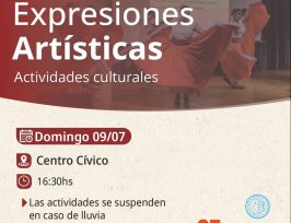 Expresiones artísticas, para celebrar el aniversario de Oberá