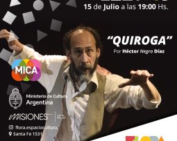 POSADAS: Objetos y títeres para revivir a “Quiroga” en “Flora”, una opción para este sábado en las vacaciones de invierno