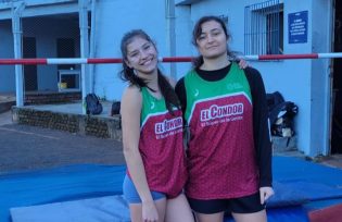 Las atletas Obereñas Giordano y Chena participarán del Torneo Nacional de Atletismo U18